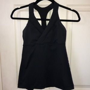 Black Lululemon Racerback Tank